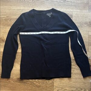Banana Republic Navy V-Neck Sweater